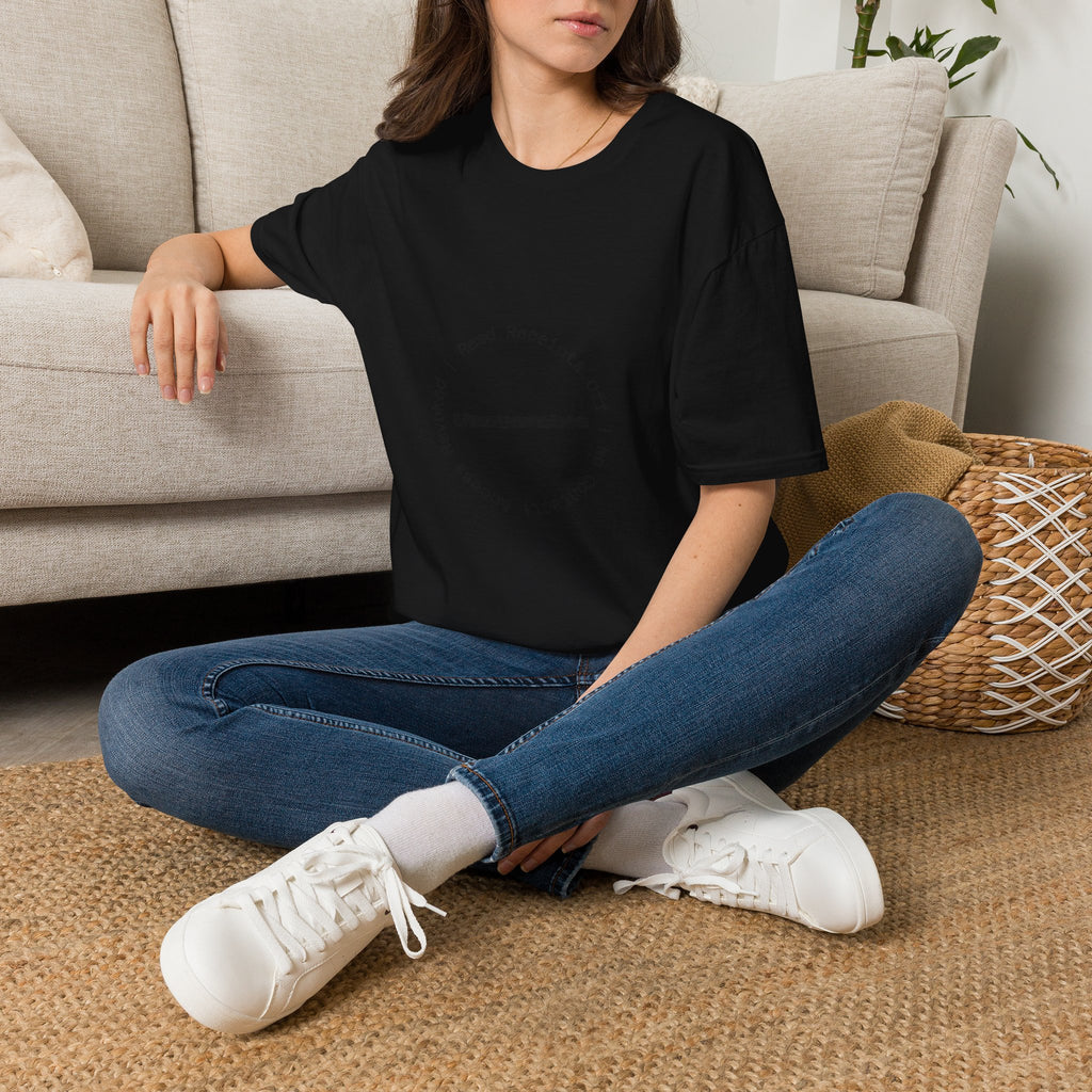 Unavailable T‑Shirt — Minimal Circle 'Read Receipts Off' Graphic Tee