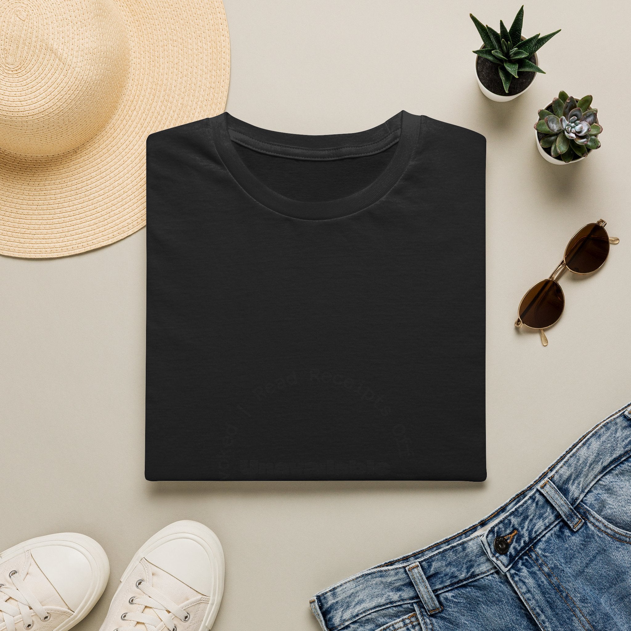Unavailable T‑Shirt — Minimal Circle 'Read Receipts Off' Graphic Tee