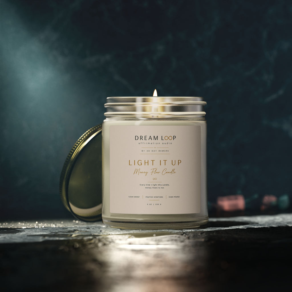 Scented Candles, Coconut Apricot Wax (4oz, 9oz)