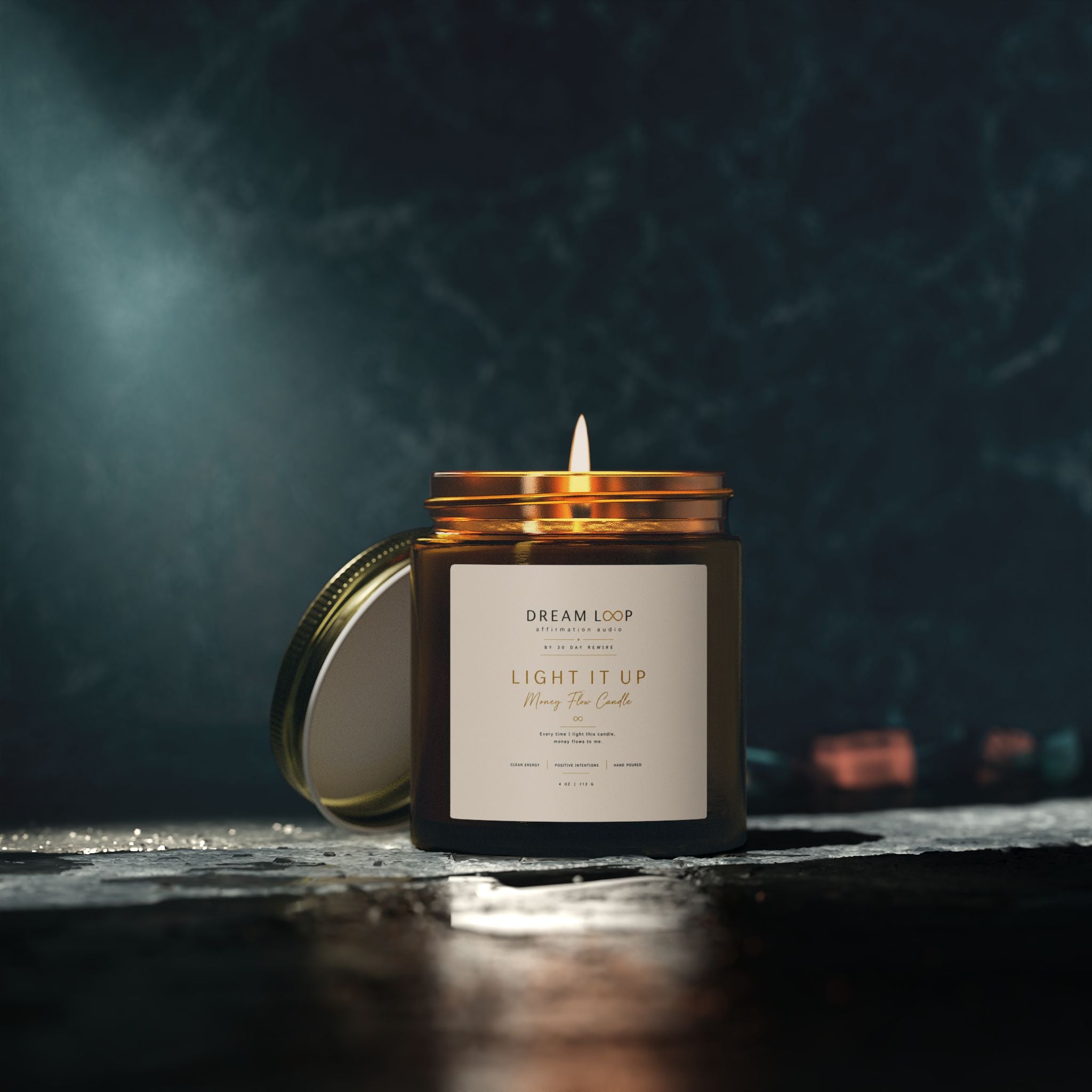 Scented Candles, Coconut Apricot Wax (4oz, 9oz)