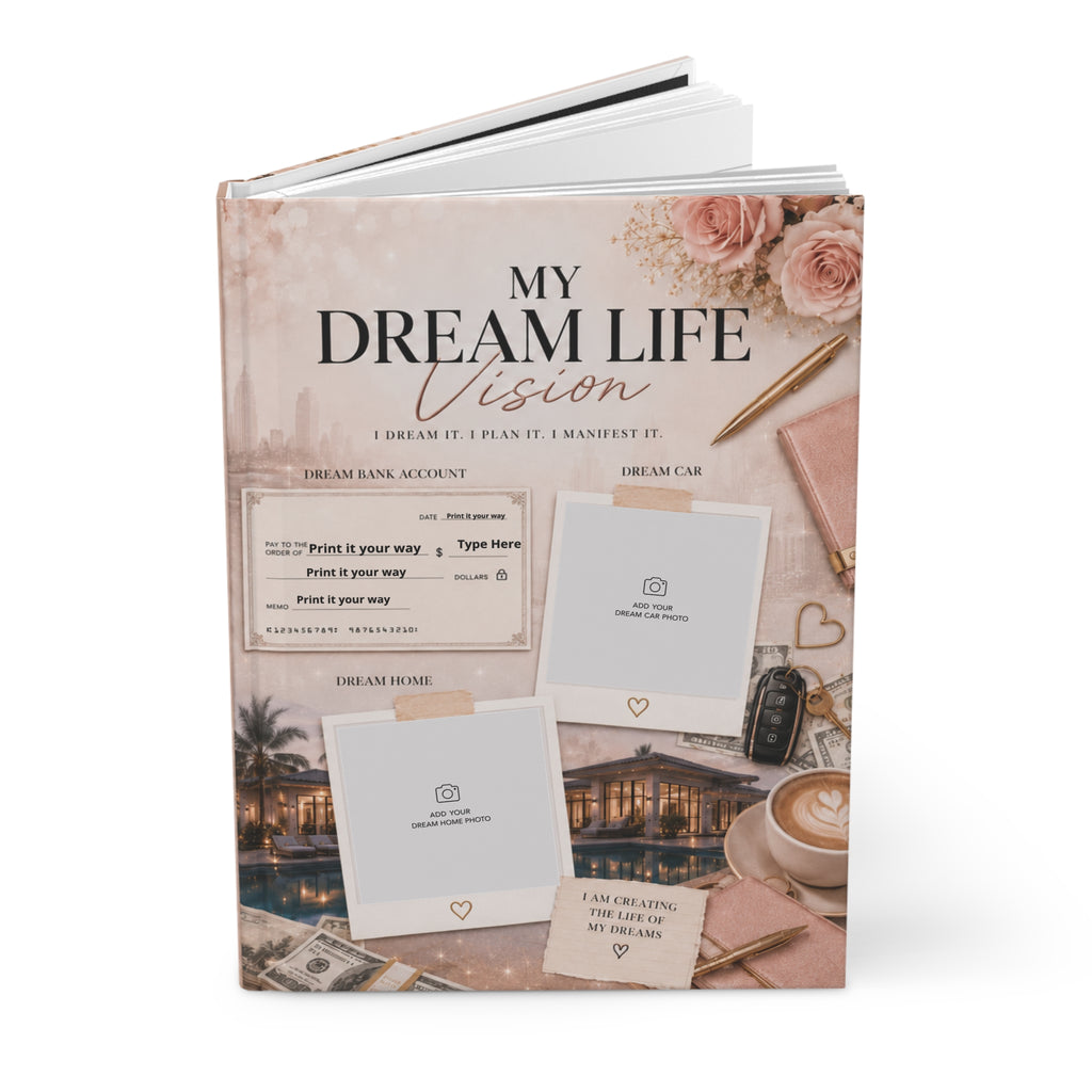 Personalized Dream Life Vision Board Journal